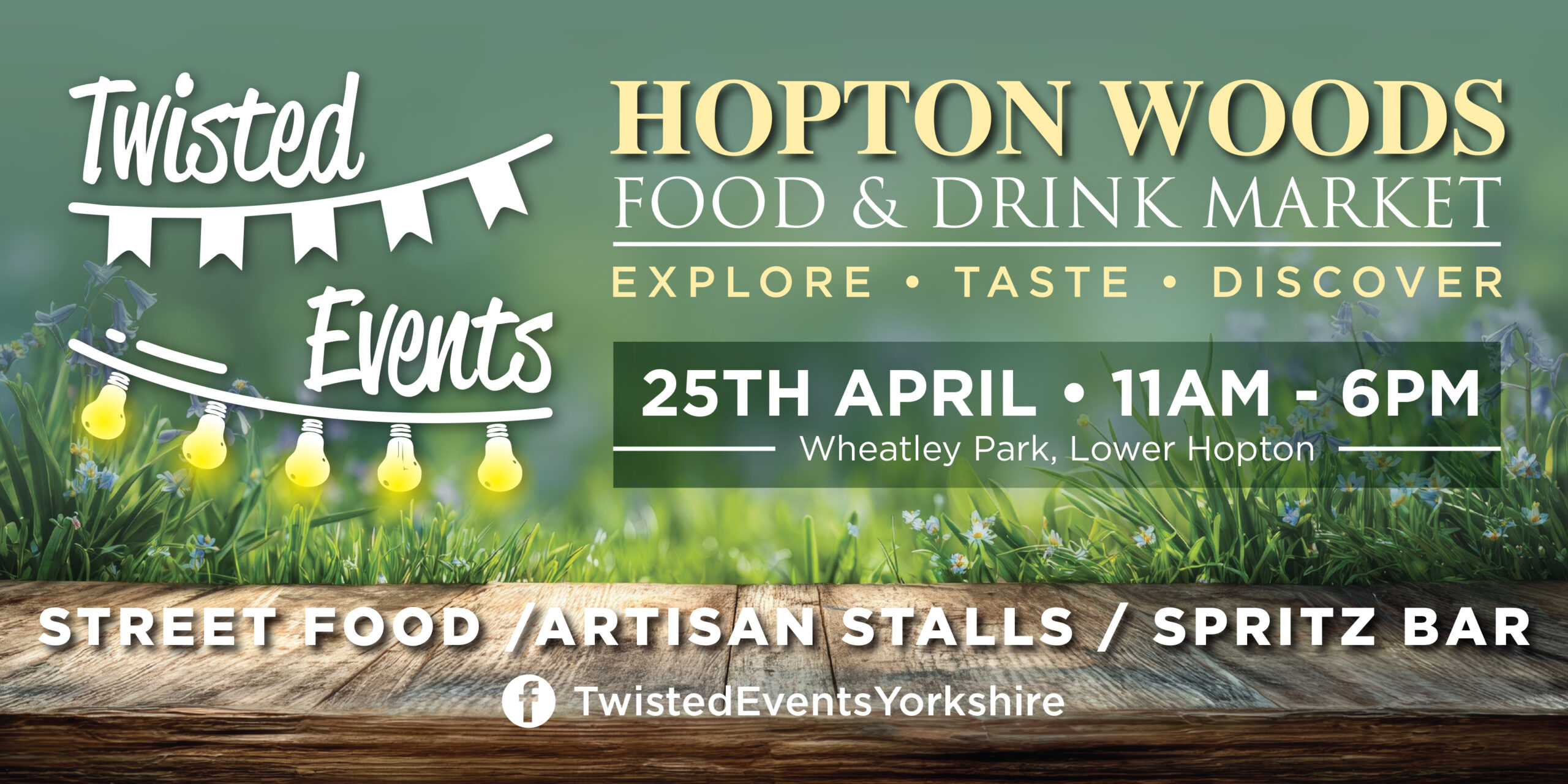 Twisted Banner Hopton Food and Drink market